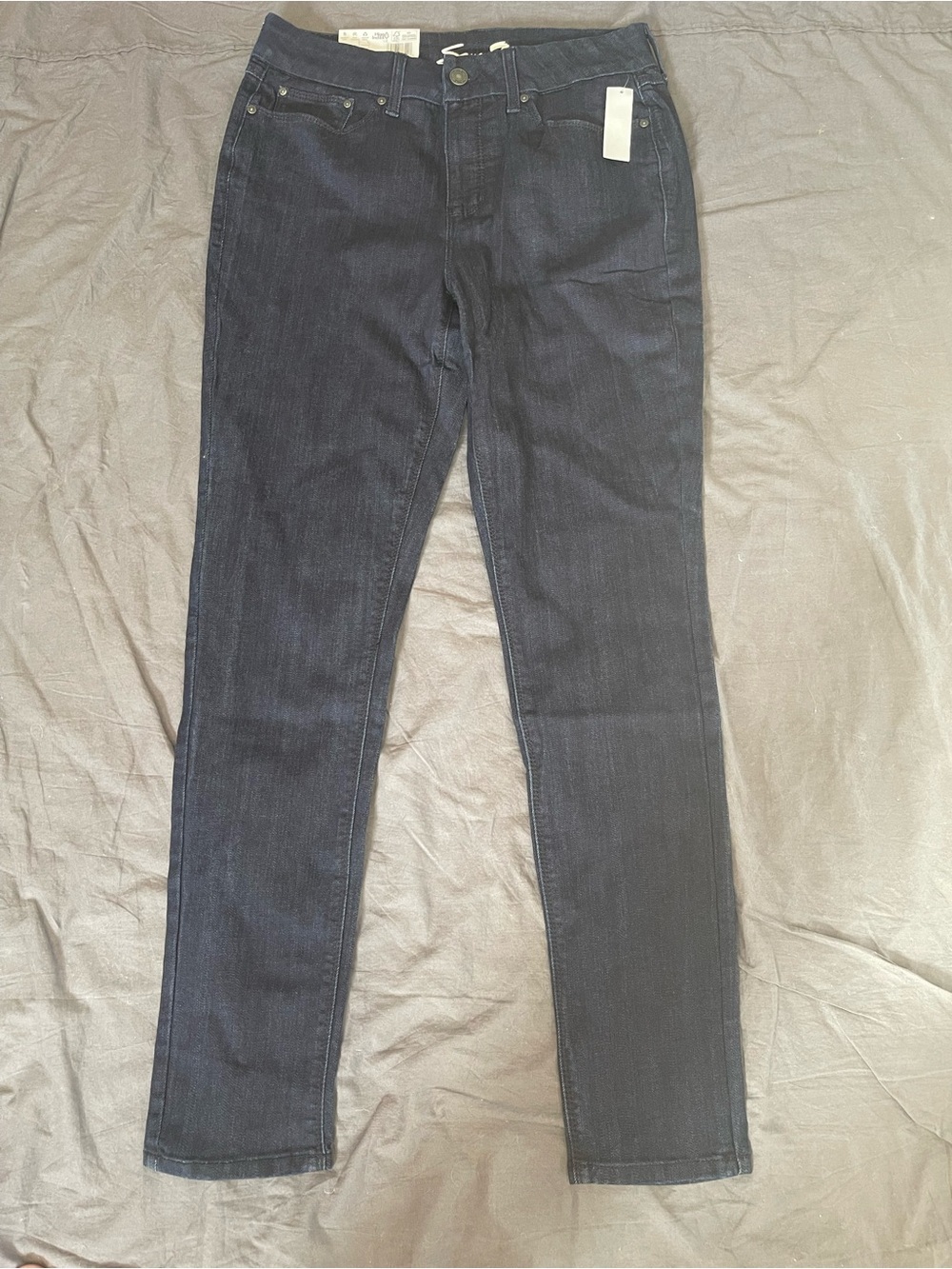 Seven7 Dark Blue Skinny Jeans